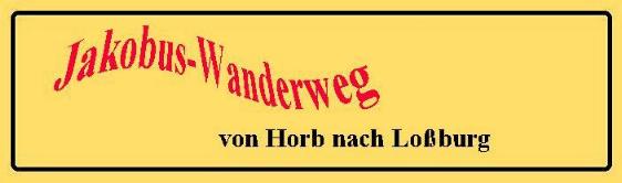 Der Horber Jakobusweg