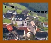 Stefanuskirche Leinstetten  - Bildquelle: Horber Jakobsweg