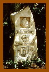 Der Lossburger Anfang des Kinzigtaler Weges - Bildquelle Horber Jakobsweg